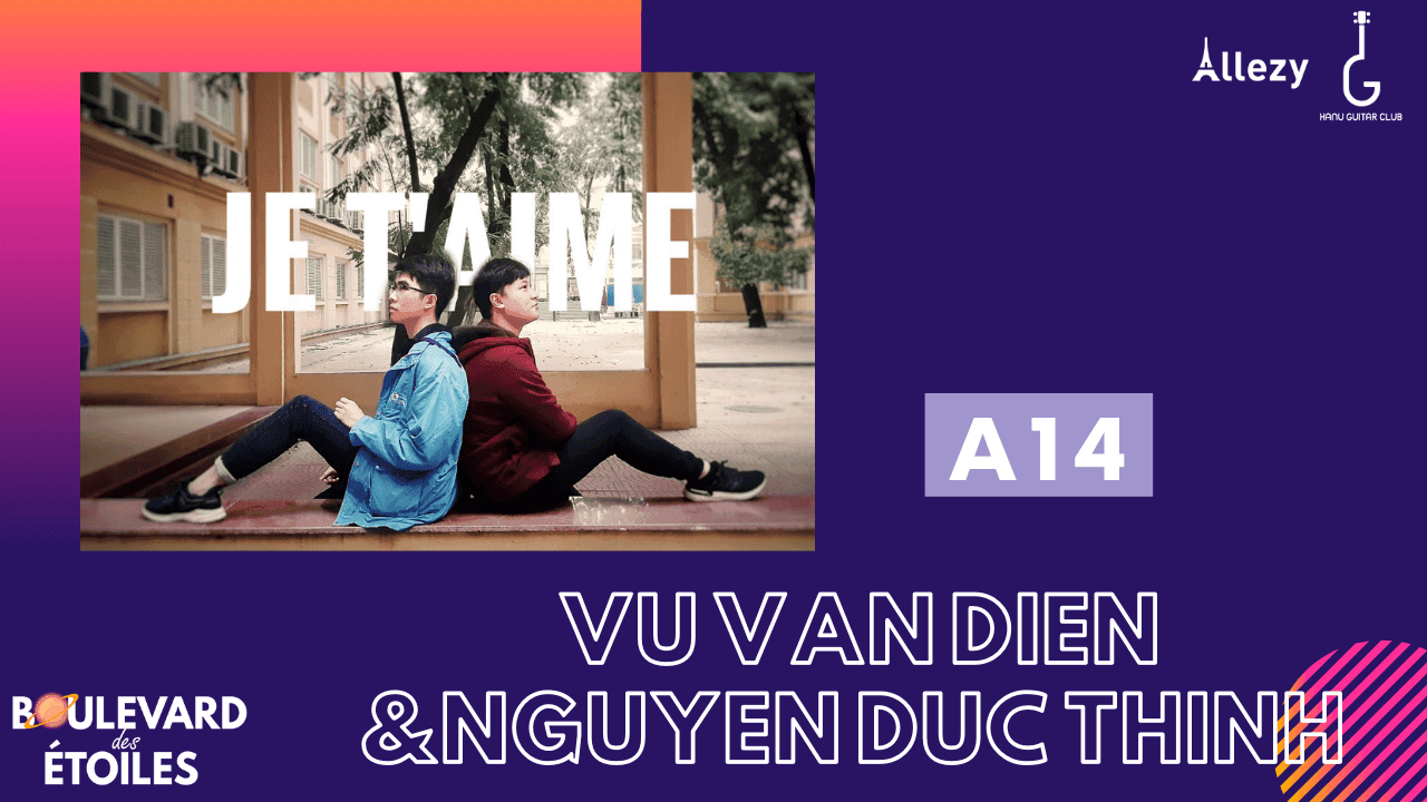 VŨ VĂN DIỄN & NGUYỄN ĐỨC THỊNH - Je t'aime  |  SBD A14