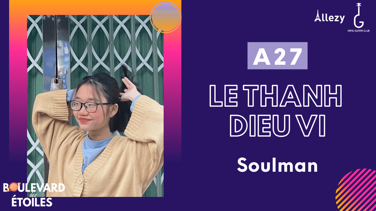 LÊ THANH DIỆU VI - Soulman Dance | SBD A27