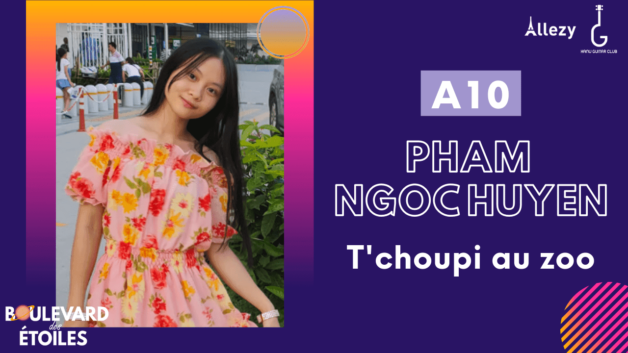 PHẠM NGỌC HUYỀN - T'choupi au zoo  |  SBD A10