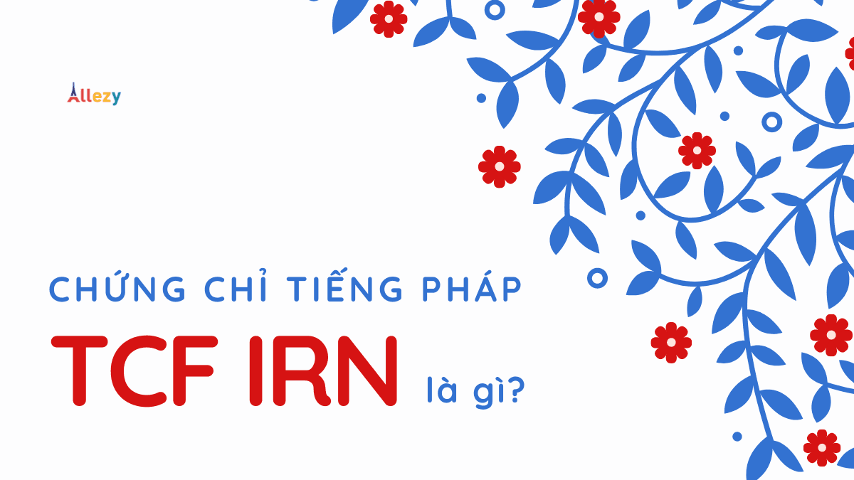 Chứng chỉ tiếng Pháp TCF IRN là gì?